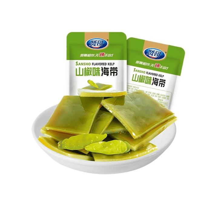 Xiange Kelp Flavored Snacks, Kelp Shreds, Individually Packaged, Mountain Pepper Flavor (special Spicy) 210g*1 Bag