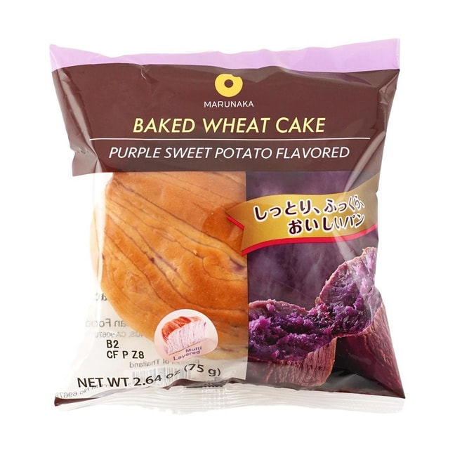 【Thailand Exclusive】Purple Sweet Potato Natural Yeast Bread, 2.64oz