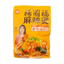 杨国福 纯素麻辣烫加粉款 速食宵夜 麻辣汤底 346g【麻辣过瘾】【新旧包装混发】