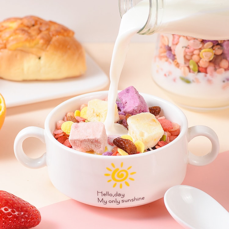 MEIZHOUSHIKE Chia Seed Strawberry Cereal Meal Replacement