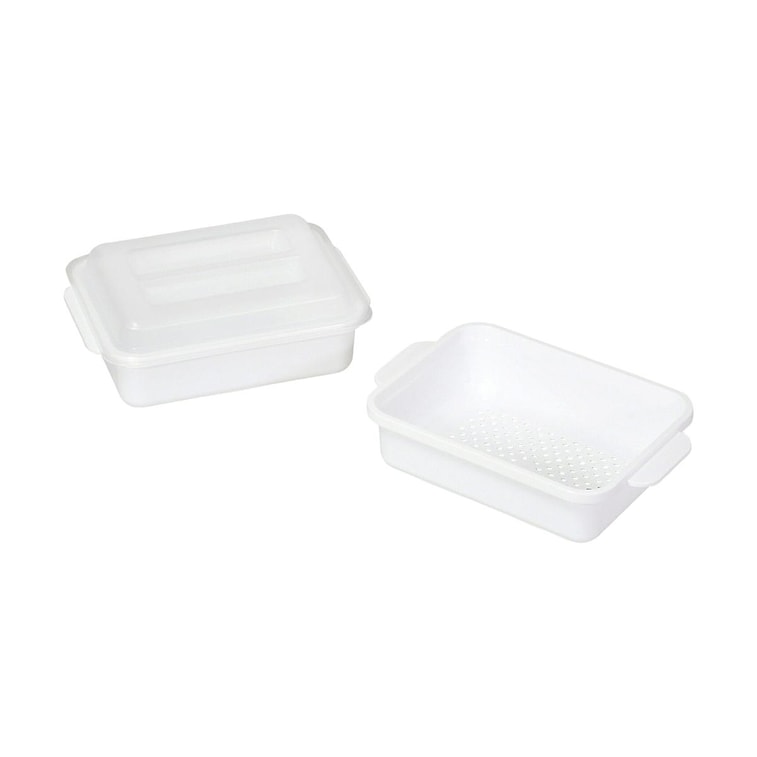 日本PEARL LIFE 微波炉专用温菜器 家用饭菜加热保鲜 1.1L 3