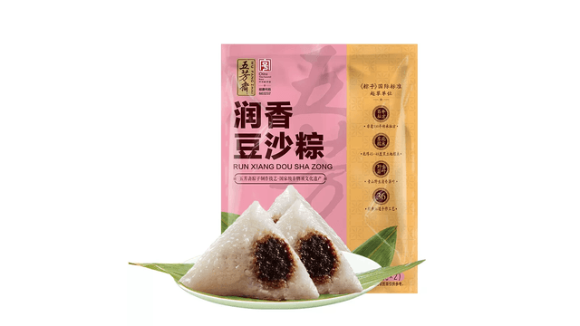WU FANG ZHAI Wufangzhai Fragrant Red Bean Paste Zongzi 100g*2