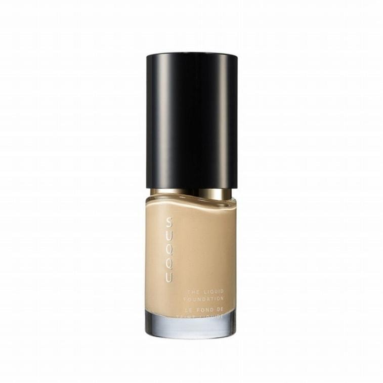 【日本直郵】SUQQU 晶彩艷澤粉底液 水潤服貼 輕薄 0 粉感水光肌 SPF15/PA++ 30ml #140均勻膚色、長效持妝、呈現細膩光澤、不卡粉浮粉、呵護肌膚健康