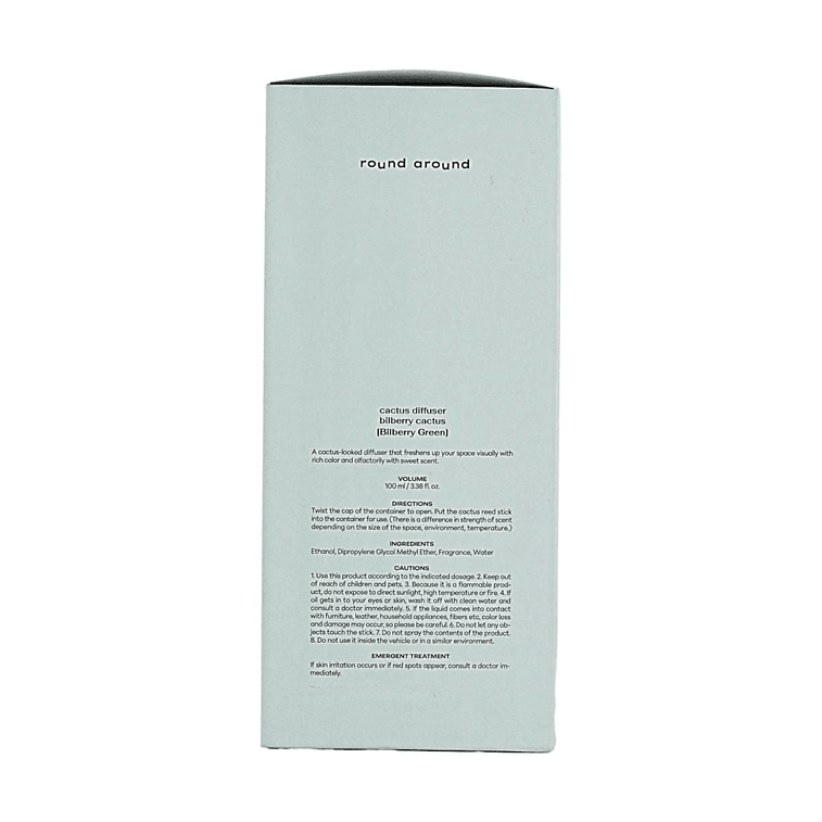 Bilberry Cactus Diffuser for Room - Bilberry Green Scent 3.38 fl oz 4