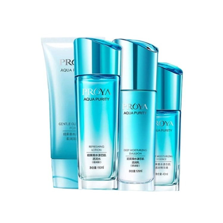 Water Awakening Hydrating Skincare Set 4pcs – Cleanser 120g +