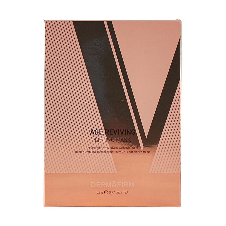 韩国DERMAFIRM德妃 逆龄紧致面膜 4片/盒 抗老强力提拉 脸部8重即刻提拉 24小时长效提拉 3