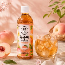 韩国MCNULTY 桃子冰茶 500ml【0糖0卡】