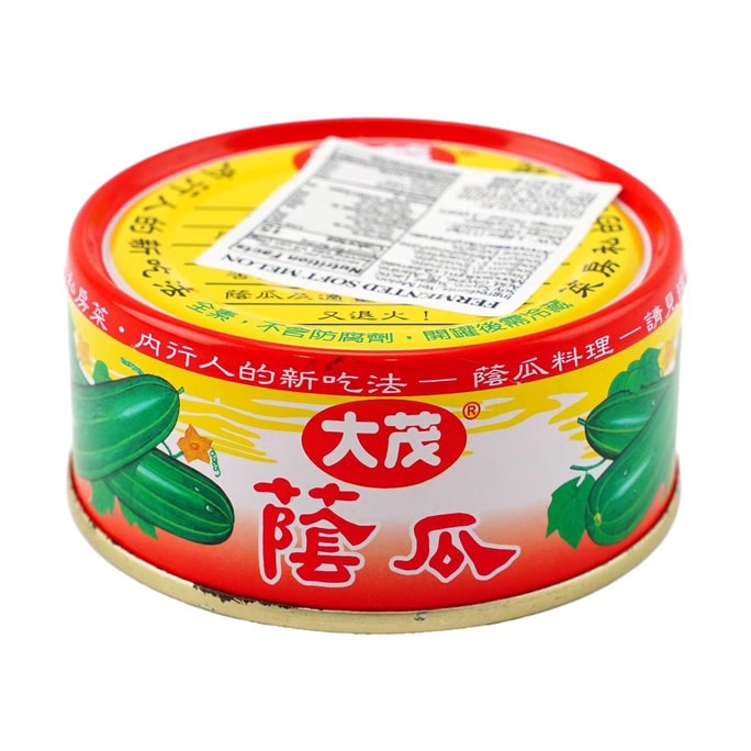 台湾大茂 荫瓜 腌制白瓜菜瓜下饭菜 榨菜罐头 170g