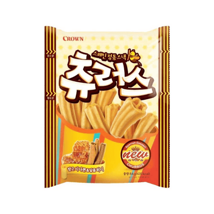 【韩国直邮】 韩国 CROWN Churros Original 原味174g