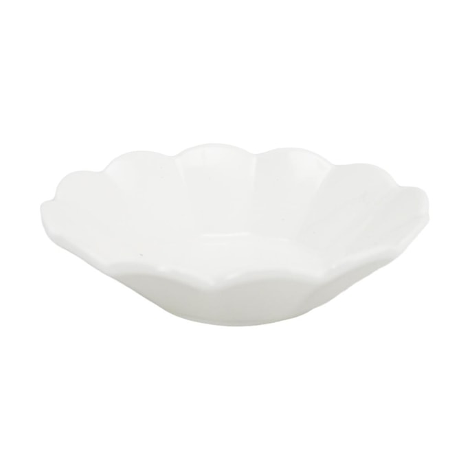 韓國ERATO MOI 圓形陶瓷小菜盤 廚房甜點小碟子 13CM