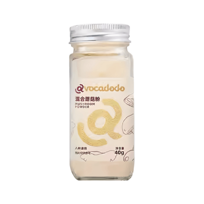 【中国直邮】 Avocadodo 八味菌菇粉蘑菇粉40g*1瓶
