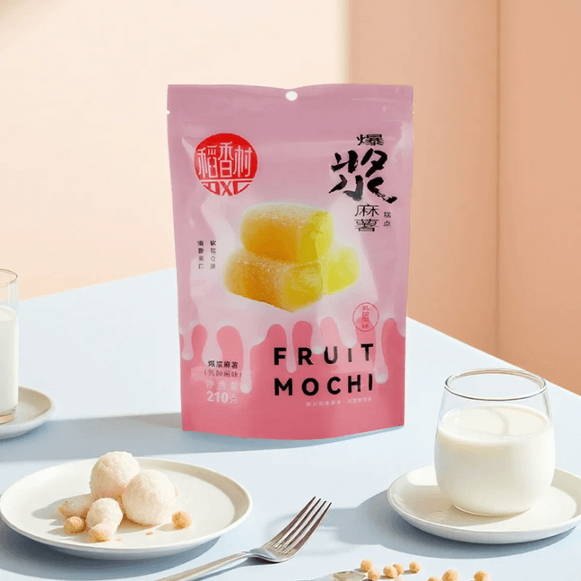 稻香村 爆浆麻薯 乳酸菌味 210g