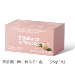 Nutritional Protein Bar White Peach Oolong Flavor 25g×3 Bars