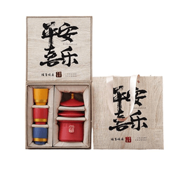 Palace Museum Cultural And Creative Kung Fu Tea Set In Red - Palace Museum Short Style+Palace Museum Cup 11.8 * 9.8