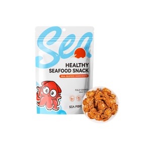 水易坊 スパイシーカニ 100g - 袋から出してすぐにお召し上がりいただけます。懐かしくも満足感のあるシーフードは、パーティーにもぴったりです。