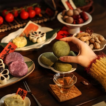 知味观 花玲珑锦绣福味糕点礼盒 8味16枚入 532g【春节年货礼盒】【龙井茶酥玫瑰红豆酥桃花酥绿豆糕桂花糕枣花酥】