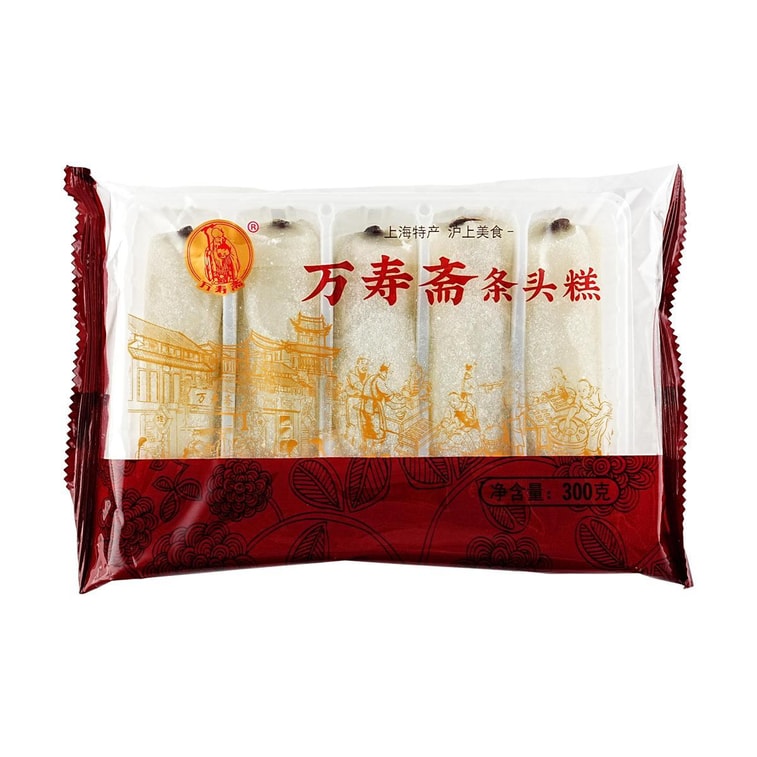 万寿斋 条头糕 原味 300g【柔润绵密 Q软香糯】 3