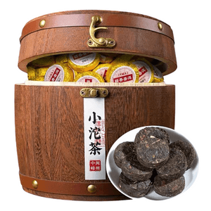 Glutinous Rice Fragrance Puerh Tea Ripe Tea Small Tuo Tea Cake Small Lump Small Grain Pack 500g