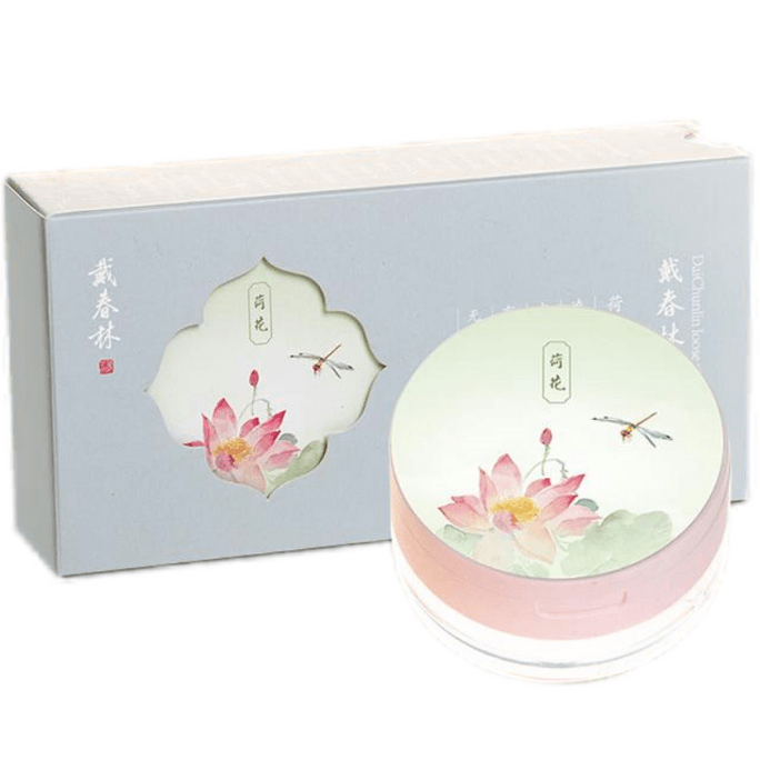 Dai Chunlin Set Loose Powder Air Honey Powder Modified Skin Matte Lotus 12g