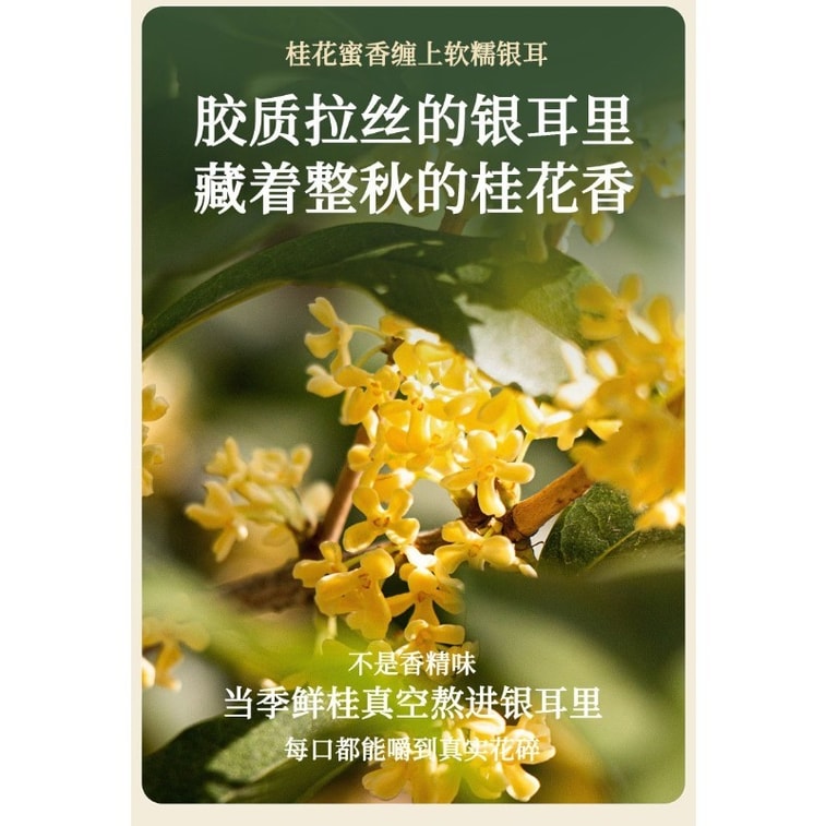 佐贝元 金桂八珍银耳羹方便速食冲泡即食免煮营养早餐200g/袋 5