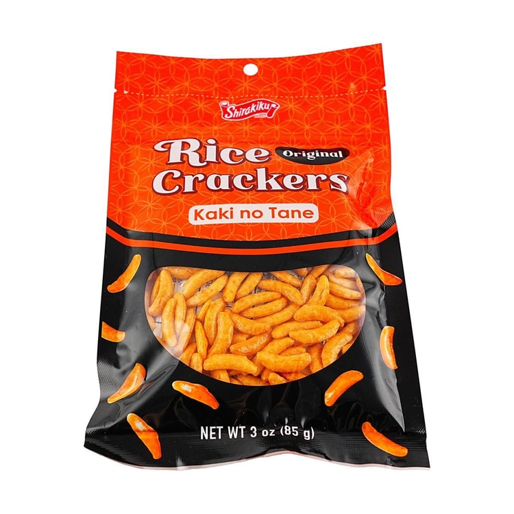 SHIRAKIKU Rice Cracker Kakino Tane Original,3 oz - Yami.com