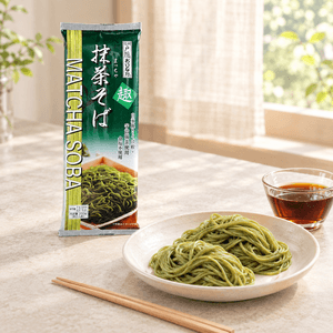 Togakushi Matcha Soba, 4 Bundles, 11.99 oz【Shinshu Buckwheat】