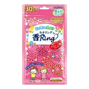 【日本直邮】KINCHO 金鸟 儿童驱虫驱蚊手环 12小时持续驱虫 花香味 30个入
