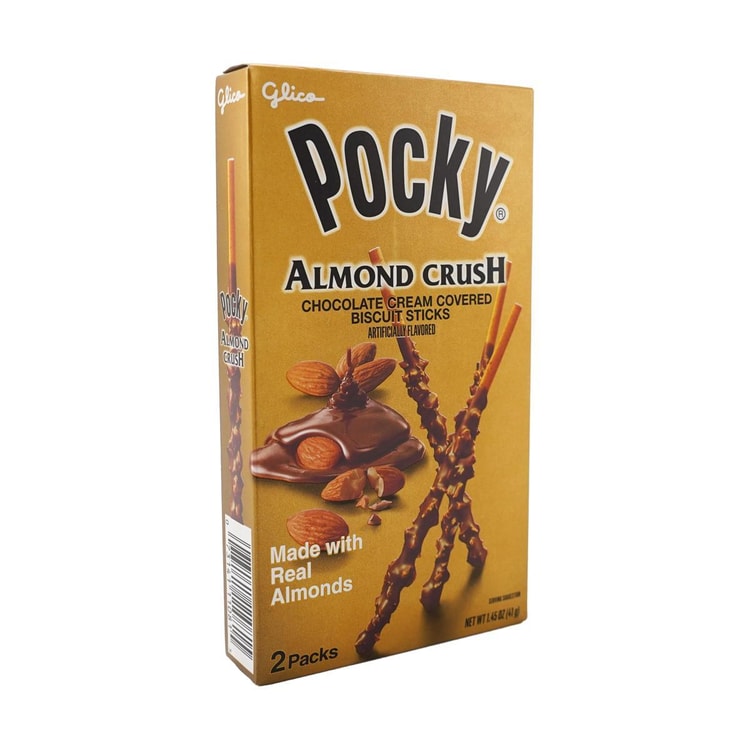 GLICO アーモンドクラッシュポッキー 41g - Yami