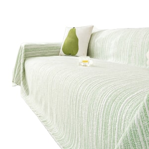 New Summer Tencel Anti Slip Cooling Mat Cushion Ice Silk Sofa Cover Cloth-Cooling Sensation Fresh Green 180*200