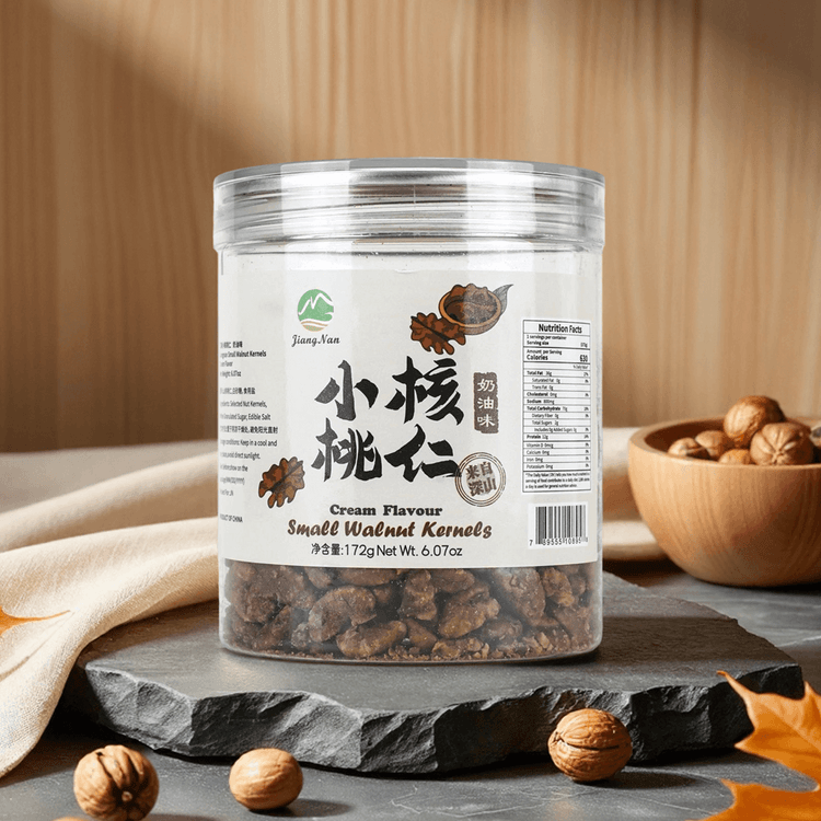 江南食品小核桃仁无壳山核桃奶油味172g - 亚米