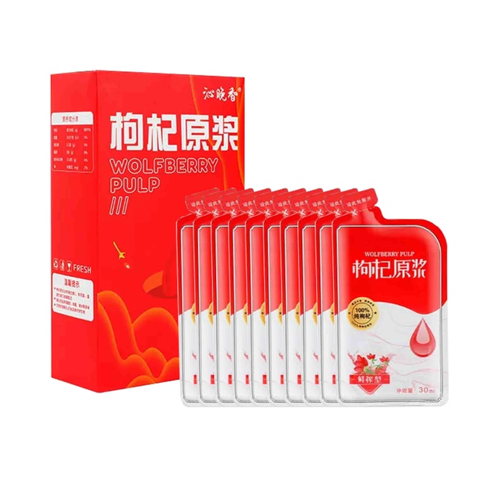 Red wolfberry pulp 30ml*10 packets