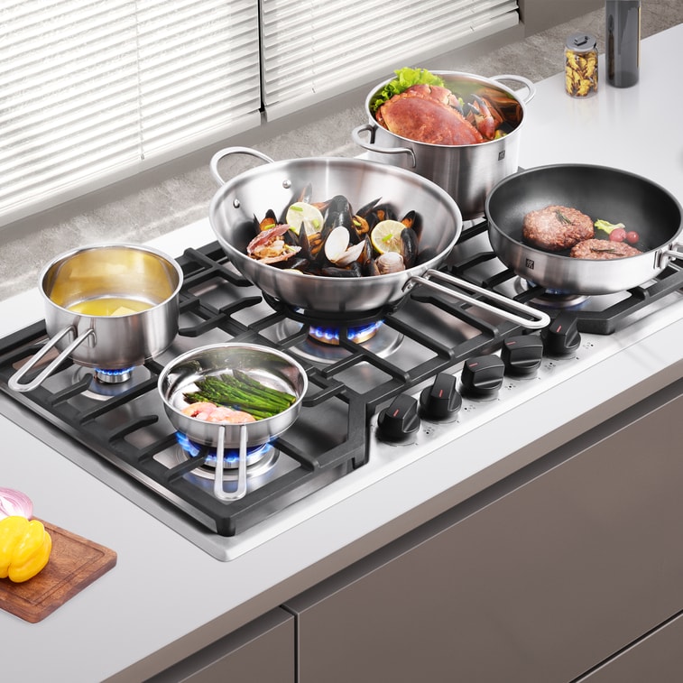  老闆電器 36吋瓦斯爐 7G9H50 15,000 BTU 純銅主爐頭 5眼爐具 大火力 6