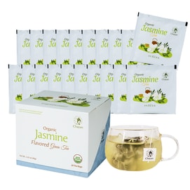 Organic Jasmine Flavored Green Tea, 2g*20pack