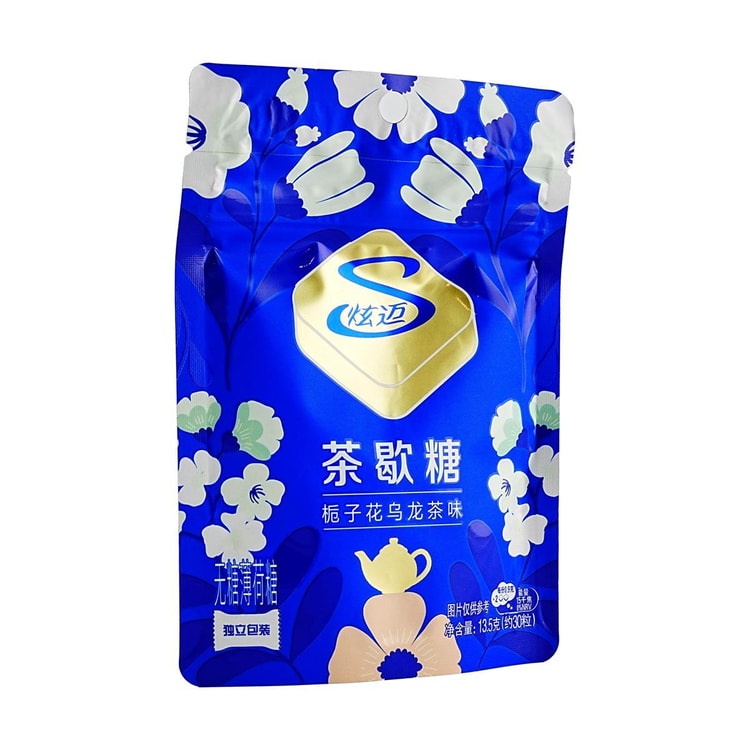 Stride シュガーフリーミントキャンディ、クチナシウーロン茶風味