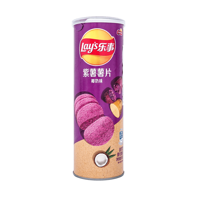 Lay's Purple Sweet Potato Chips Coconut Milk Flavor 90g - Yamibuy.com