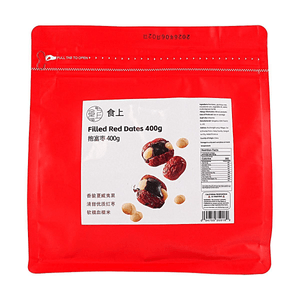 食上 抱富棗 400g【紅棗夾軟糯血糯米+香脆夏威夷果】