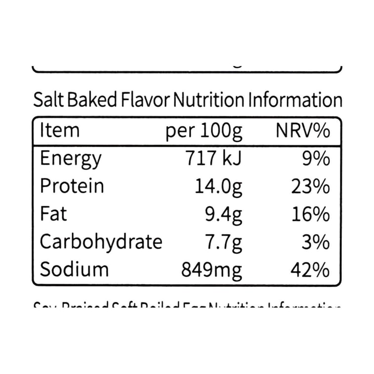 零蛋 溏心蛋 即食卤蛋鸡蛋 盐焗味 7枚 210g 【营养早餐搭配】 6