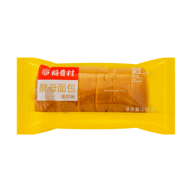 商品详情 - 稻香村 酵母面包 蛋奶味 105g - image  0