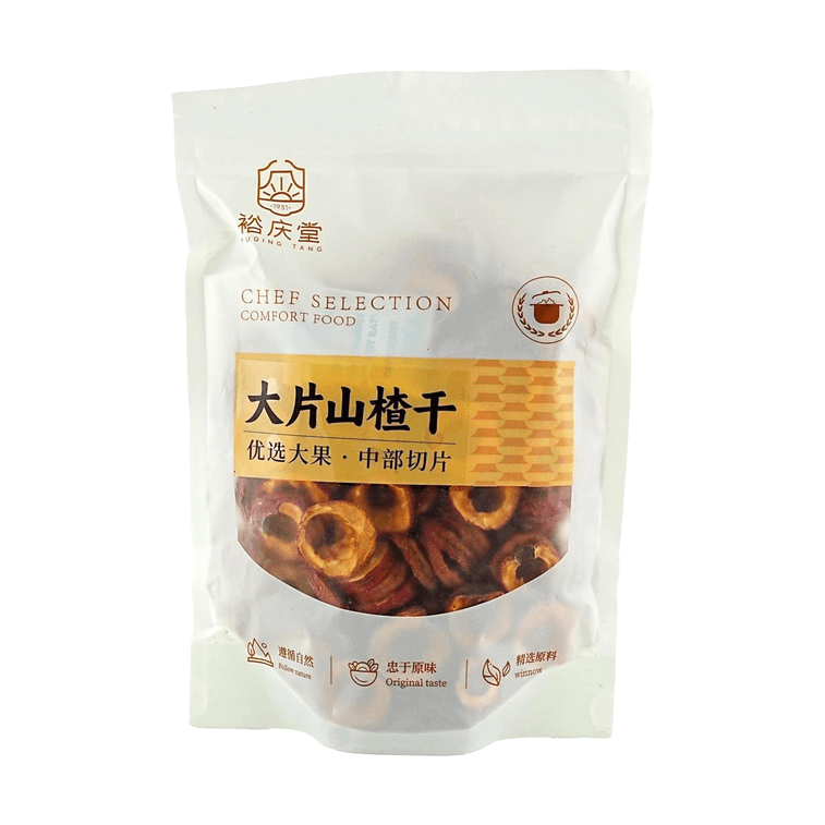 裕庆堂 大片山楂干 150g【无核山楂片】【可泡茶养生茶煮粥煲汤】 4