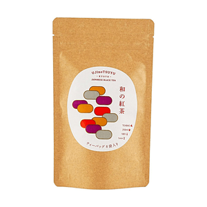 日本の紅茶ティーバッグ 8個入り 0.85オンス【クリーンラベル、無添加】