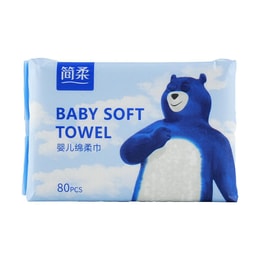 Baby Soft Wipes 80 Pieces