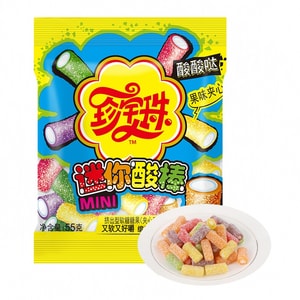 【中国直邮】 越南 CHUPA CHUPS珍宝珠 珍宝珠 迷你酸棒糖果 55g