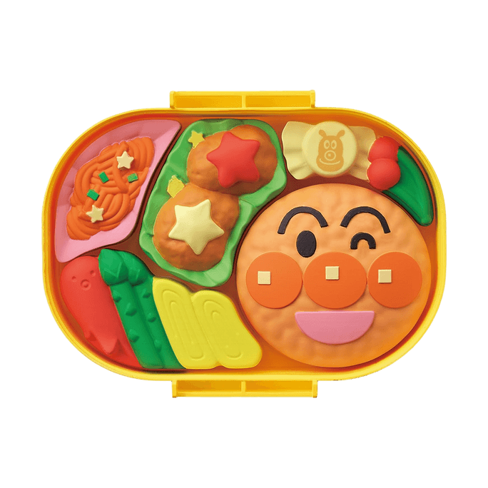 日本製アンパンマン フライドチキン弁当パズルおもちゃ、子供が楽しめる弁当ジグソーパズル