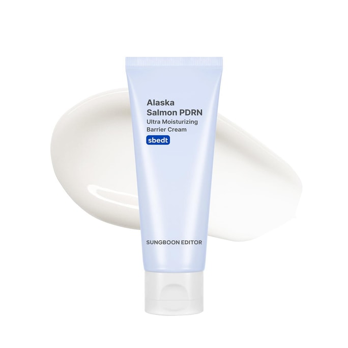 알래스카 연어 PDRN 울트라 모이스처라이징 배리어 크림, 1.69 fl oz【초순수 PDRN 93.5% + 세라마이드】