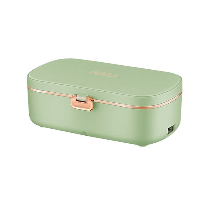 110V Waterless Electric Lunch Box With Lunch God Thermal Lunch Box Fresh Green