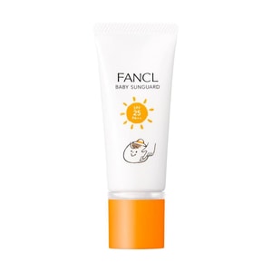 Japan FANCL Additive-Free Baby Sunscreen, Physical Sunscreen with SPF25 PA++, Outdoor Protection for Babies, 1.06 oz