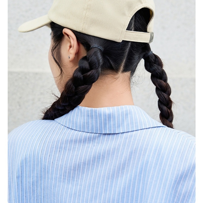 【中國直郵】 三福 春日快樂小狗棒球帽 休閒時尚服飾配件配件帽子 新藍色 M一件