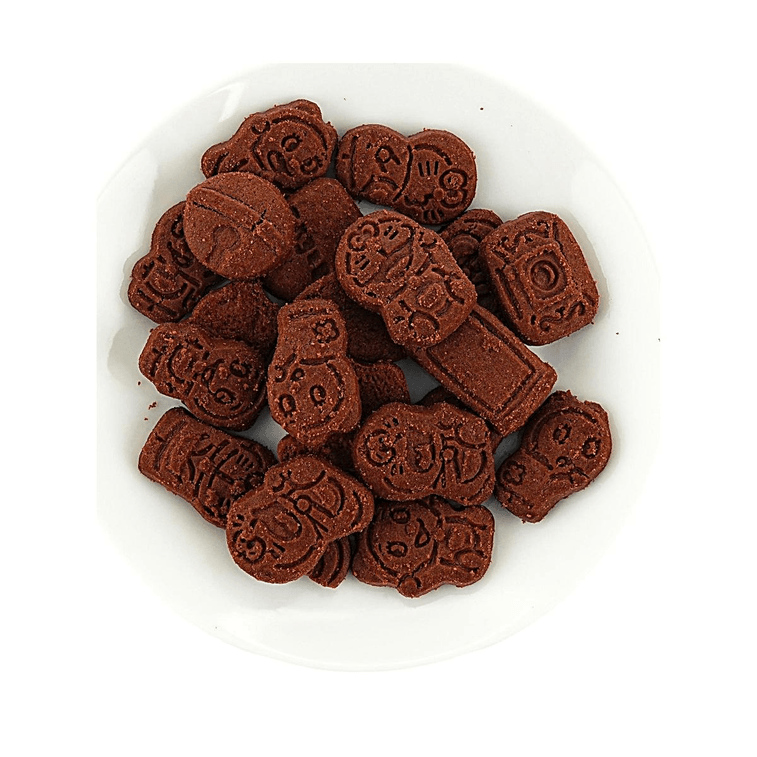 日本HOKKA北陆 哆啦A梦 可口巧克力味趣味造型饼干 50g【20种饼干造型】【动漫好物】 3