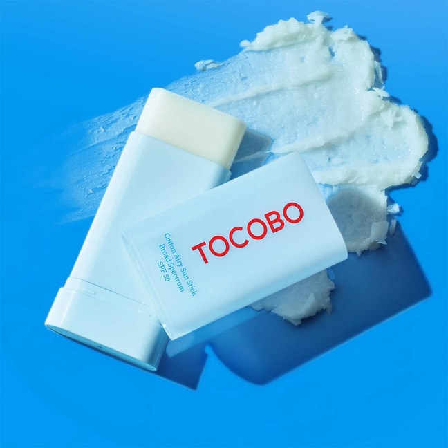 韩国TOCOBO 轻柔空气感防晒棒 19g SPF50+ / PA++++ 纯素 控油水润 抗氧修护 舒缓敏感肌 无油清爽