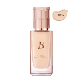 Covericious Power Fit Foundation, Matte, 1.01 fl.oz. #21 Ivory - High Coverage, 72H Wear & SPF45 PA++ 